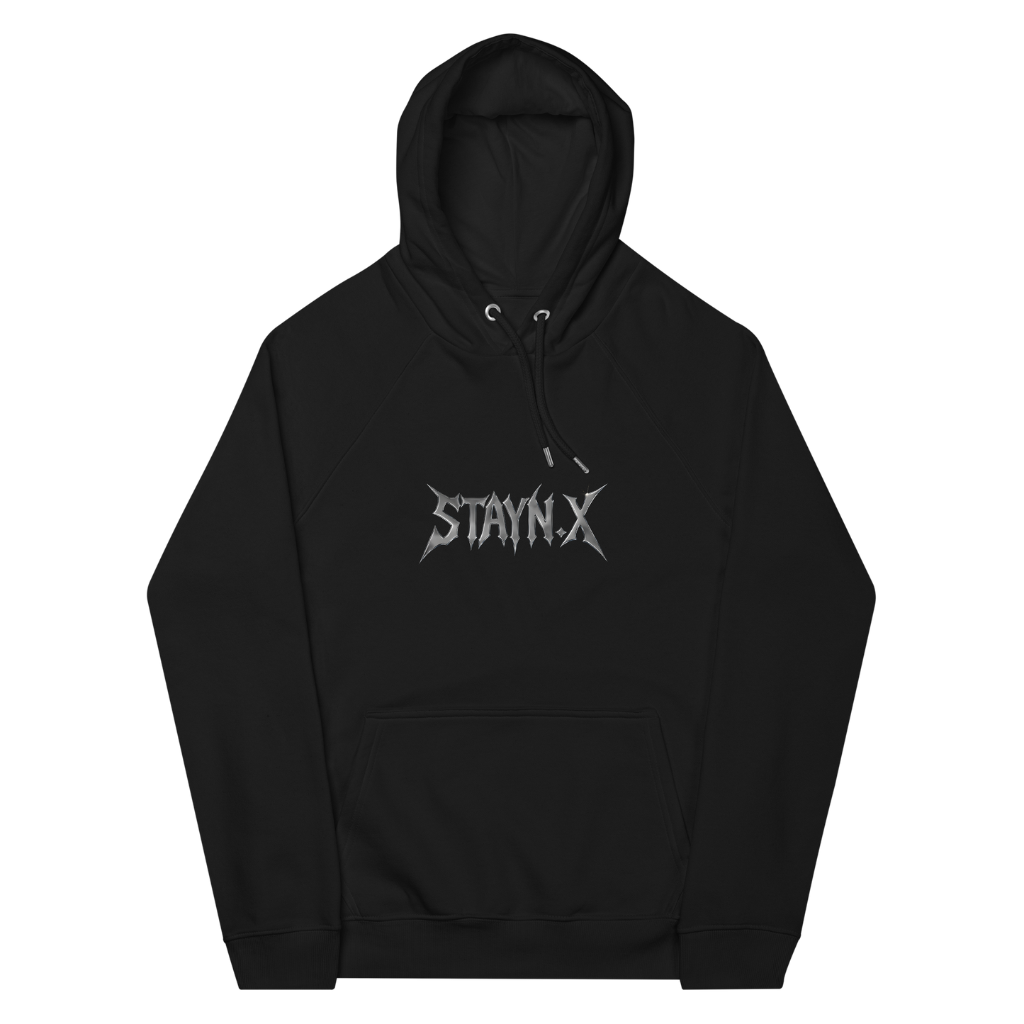 “STAYN.X” Hoodie - Obsidian Black